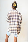 mode, lumberjane oversize button up