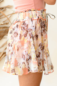mode, dahlia shorts