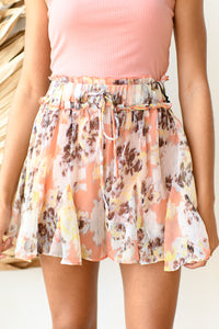 mode, dahlia shorts