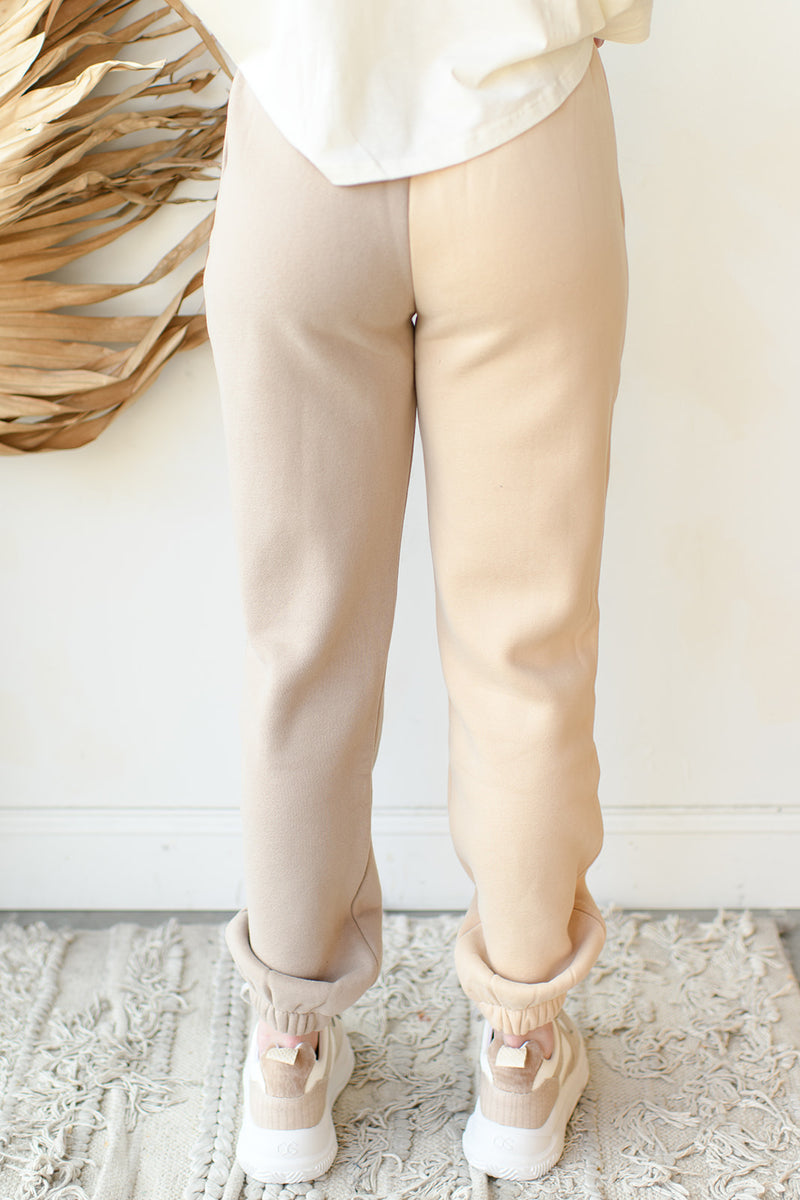 mode, plush 90's high waist joggers