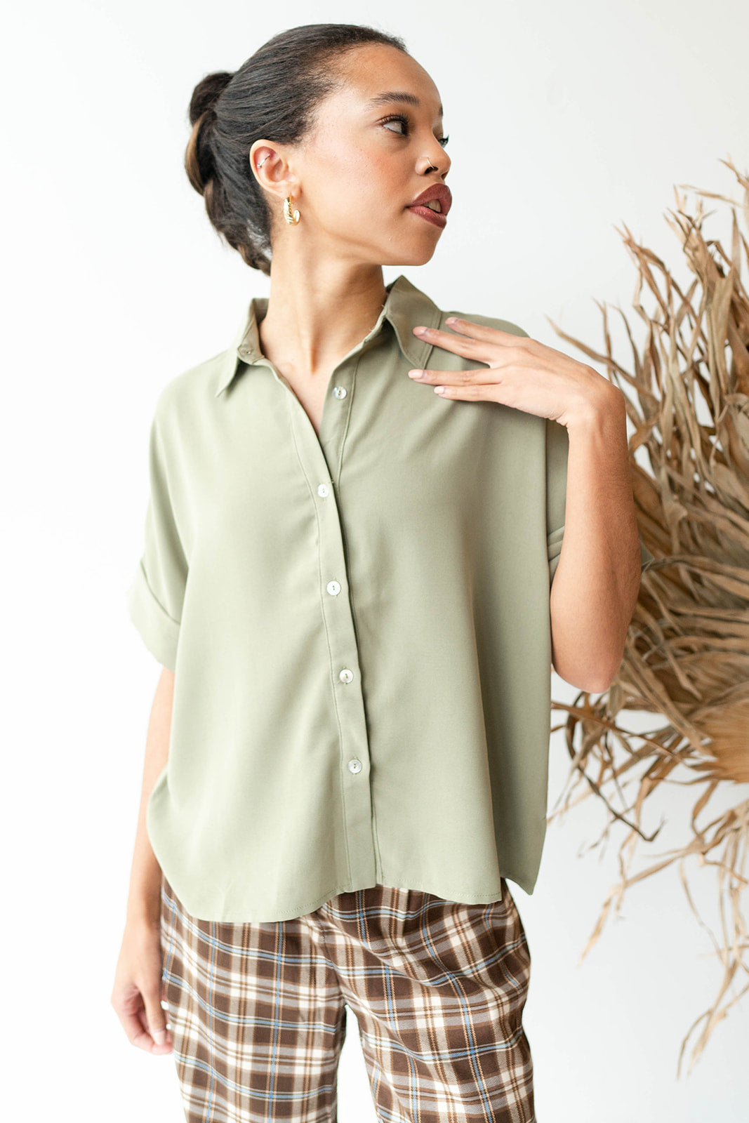 mode, loyalty blouse