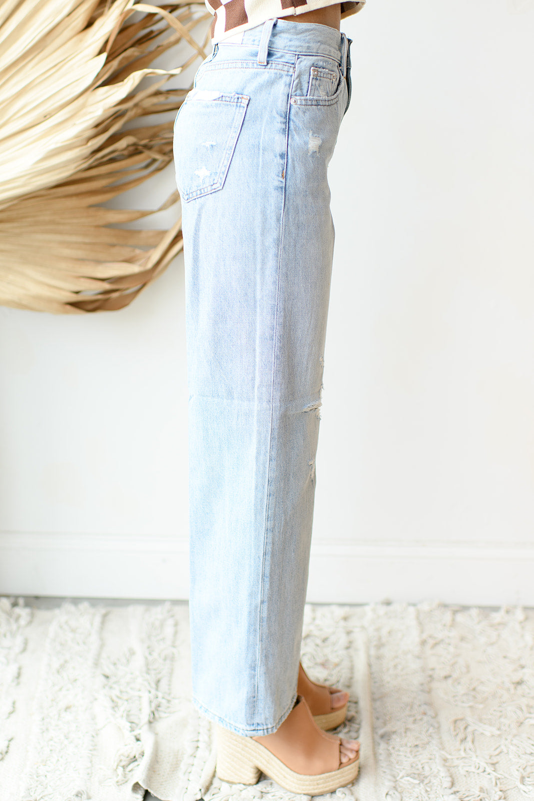 mode, loretta high rise wide leg jeans
