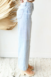 mode, loretta high rise wide leg jeans
