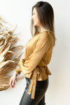 mode, the rachel satin blouse