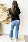 mode, alyssa 90's vintage straight jeans