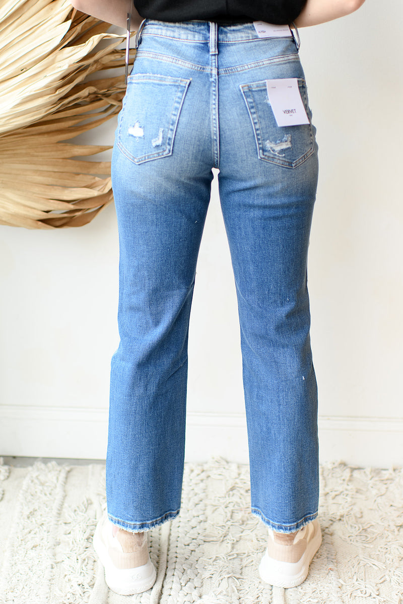 alyssa 90's vintage straight jeans