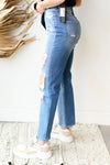 mode, alyssa 90's vintage straight jeans