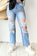 mode, alyssa 90's vintage straight jeans