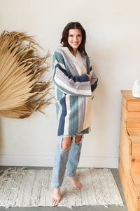 mode, love you forever open cardigan
