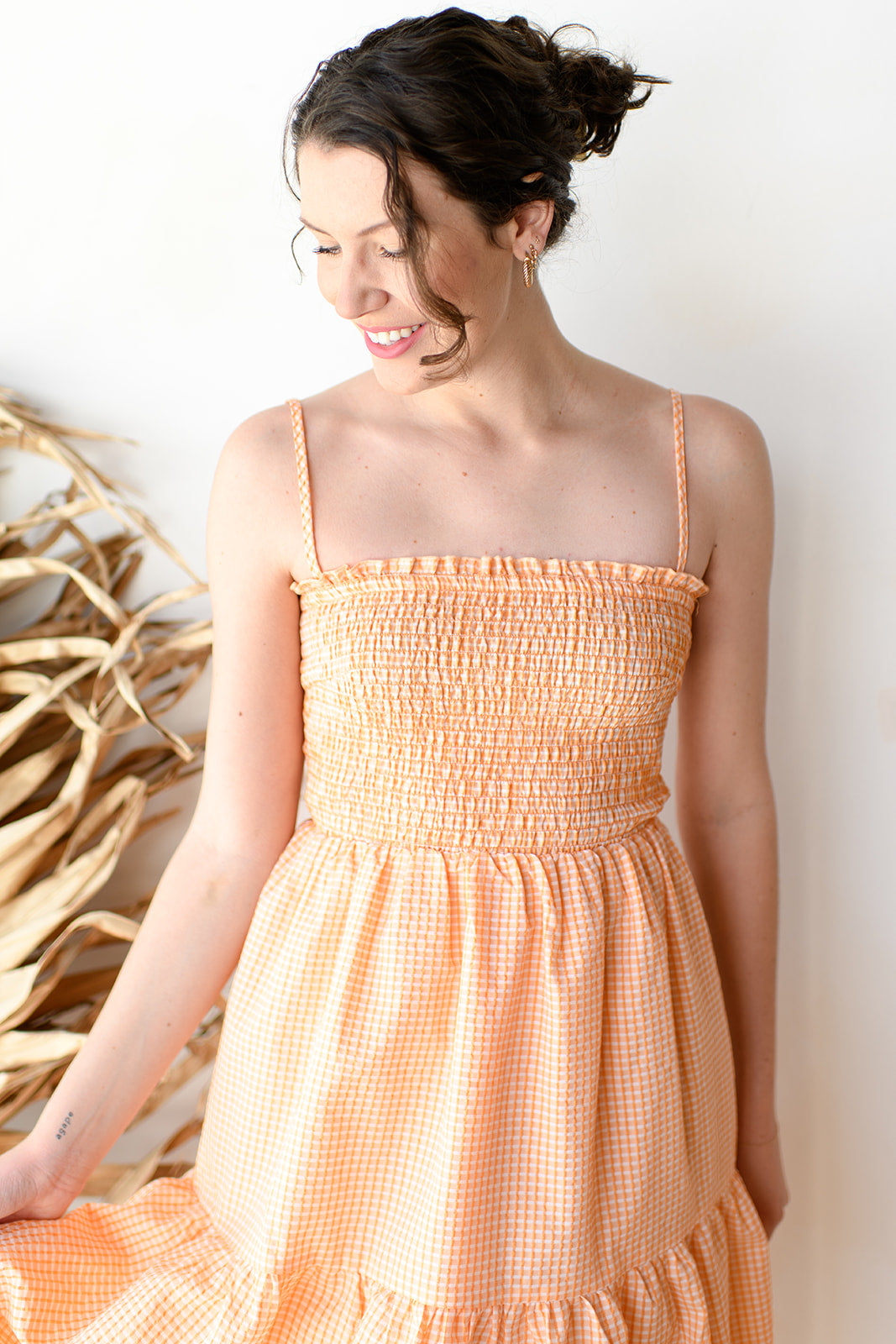 mode, perfect dress for a picnic