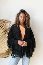 mode, for the fringe cardigan