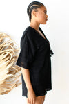 mode, oversized sheer cover up