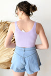 mode, flare denim shorts