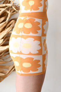 mode, lookin groovy sweater mini skirt