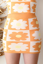 mode, lookin groovy sweater mini skirt