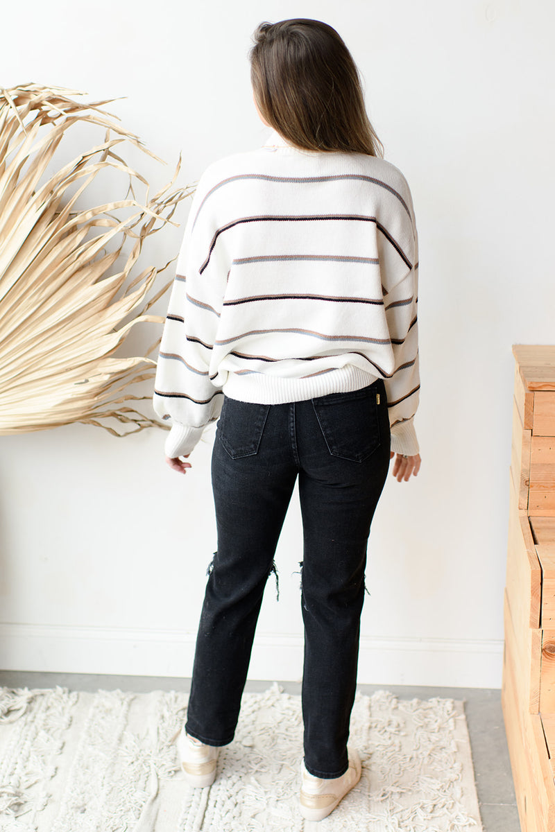 do the stripe thing sweater