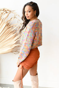 mode, taste the rainbow sweater
