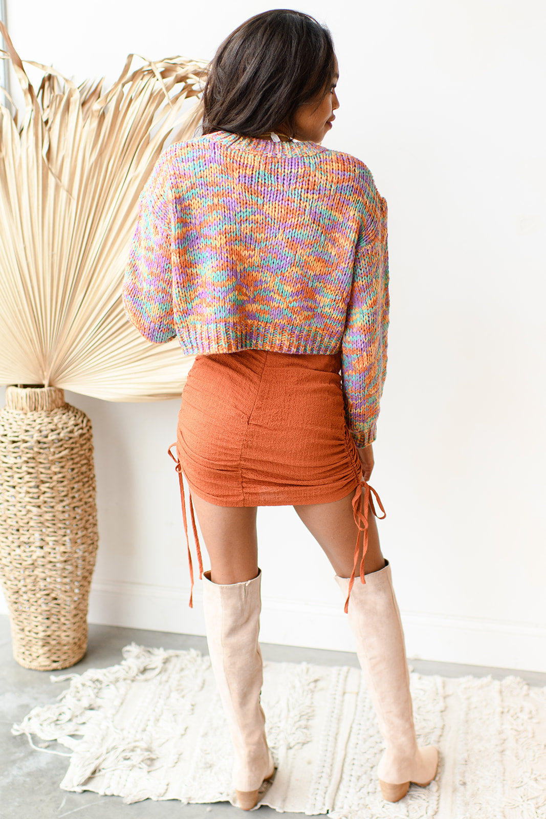 mode, taste the rainbow sweater