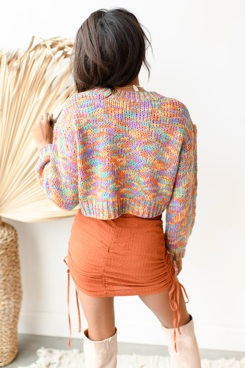 taste the rainbow sweater