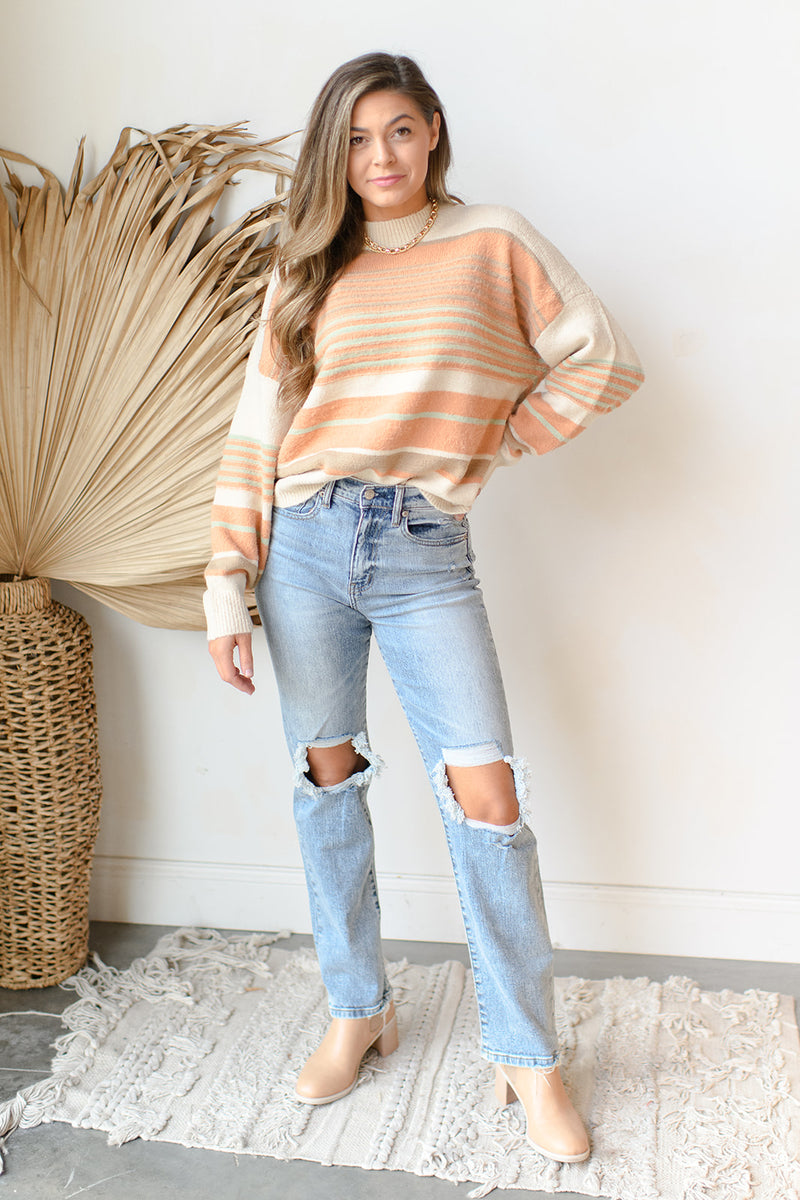 fall + rise again sweater