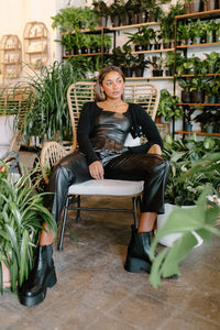 mode, lennox leather pants