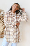 tie-up long sleeve shirt