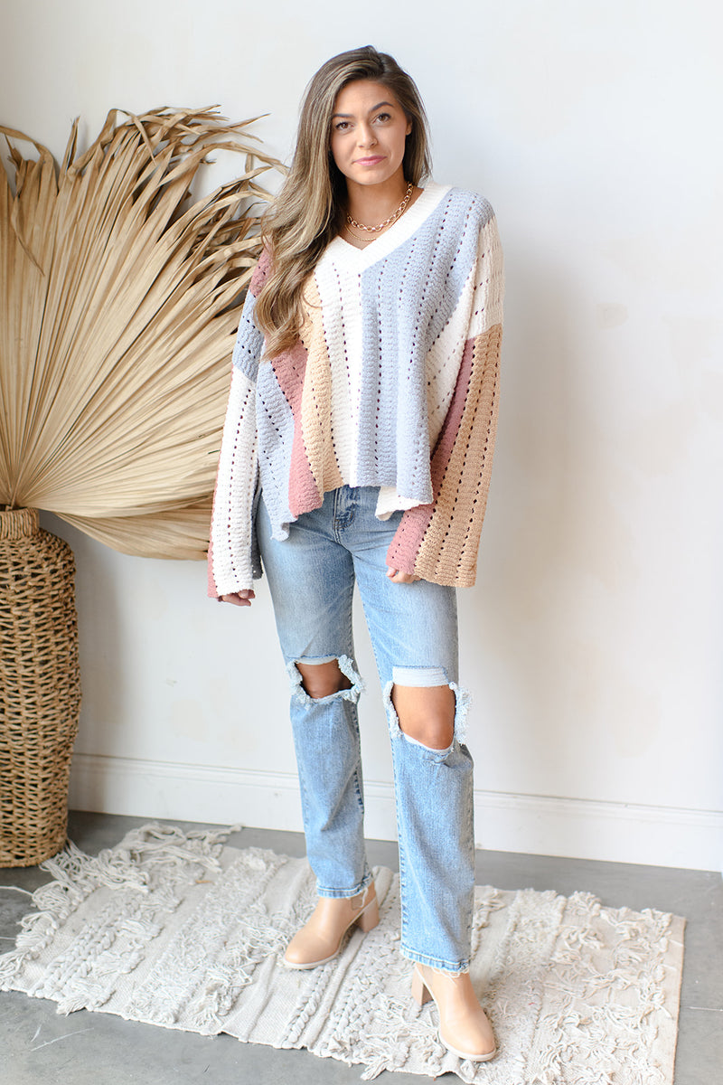 mode, love you forever sweater