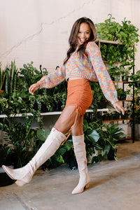 mode, taste the rainbow sweater
