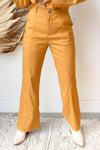 feelin fancy high waist flare trousers