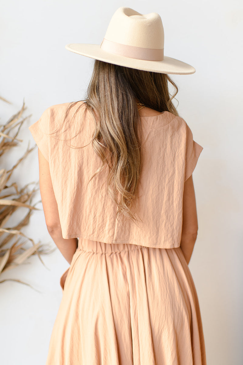sage the day crop top