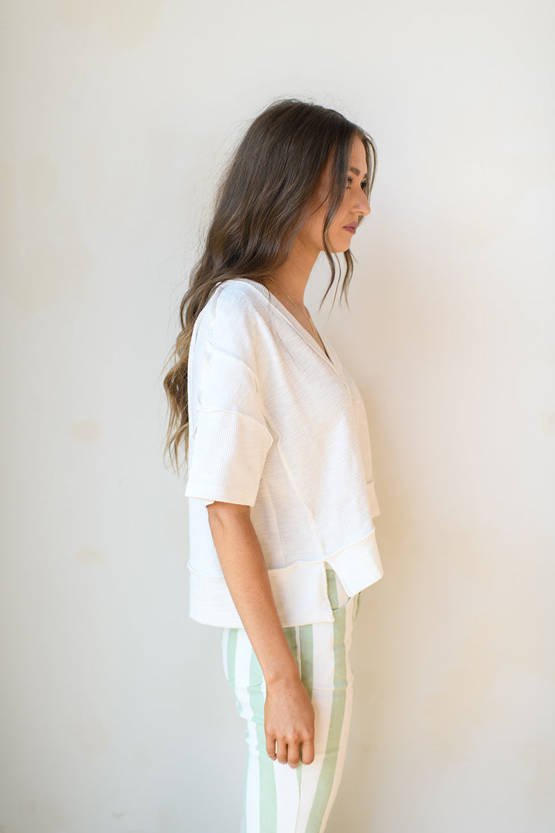 mode, here I am casual tee
