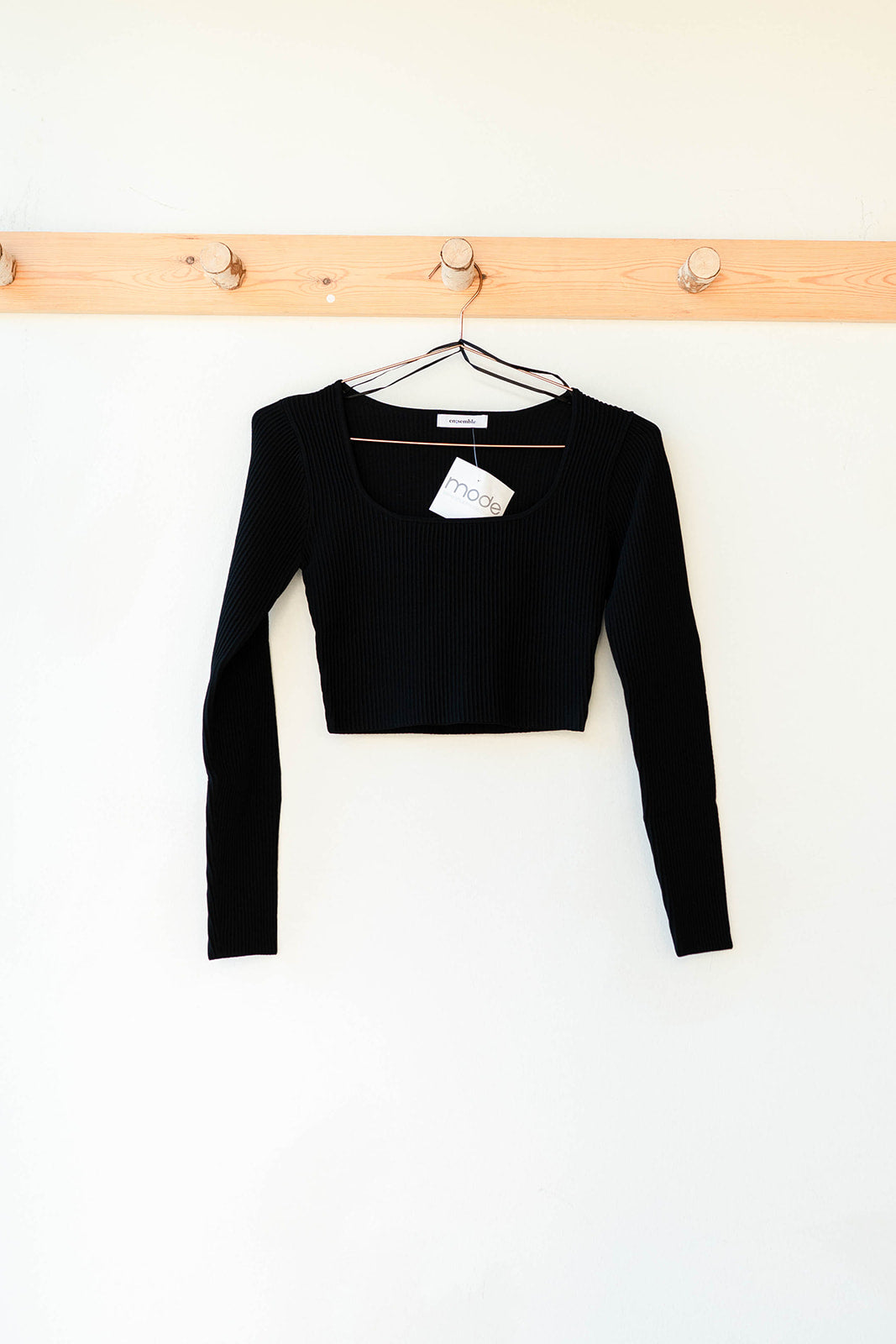 mode, margot ribbed top