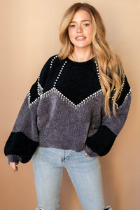 mode, diana pearl sweater