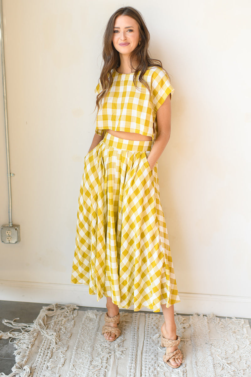 mode, sunny all day set (skirt)