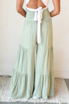 mode, tier wide pants