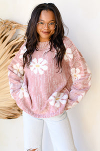 mode, daisy love sweater