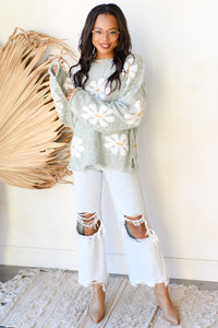 mode, daisy love sweater
