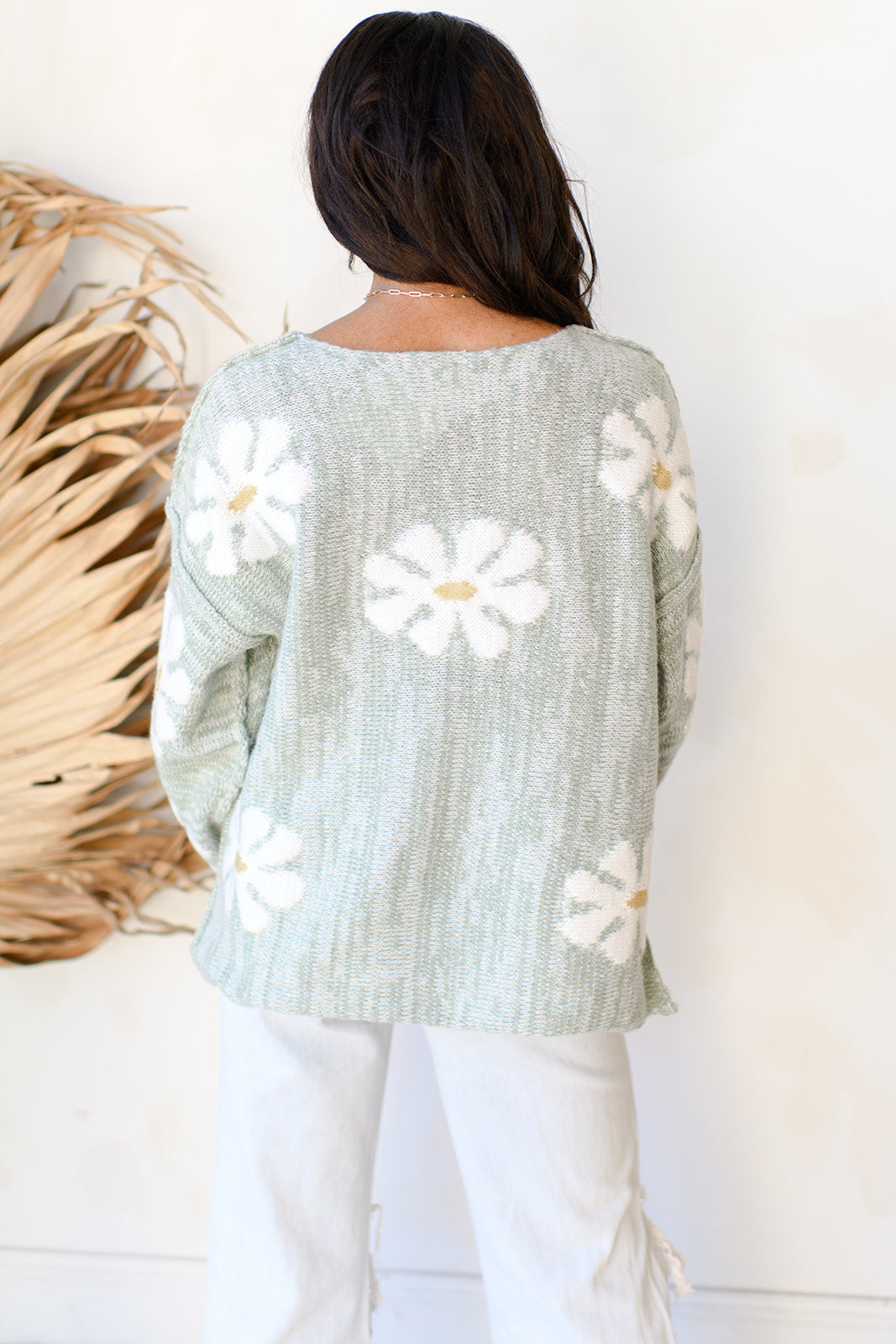 mode, daisy love sweater