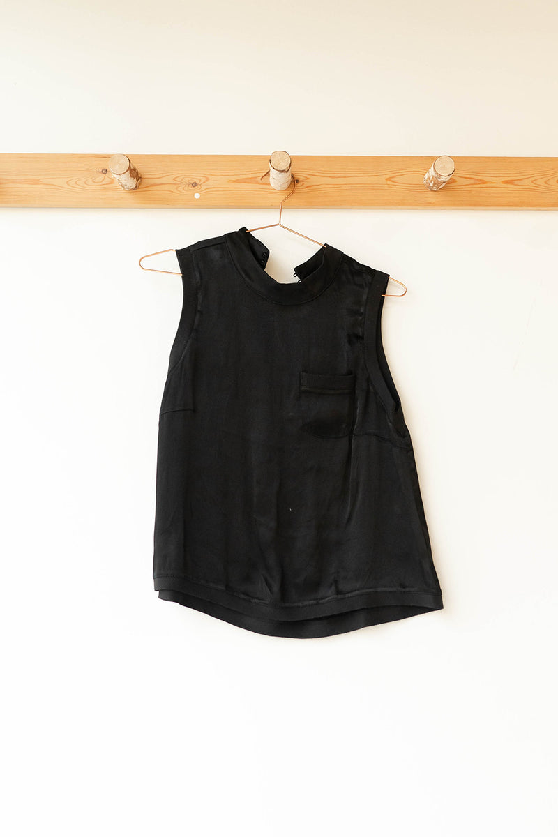 mode, satin shine tank