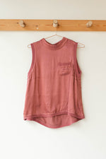 mode, satin shine tank