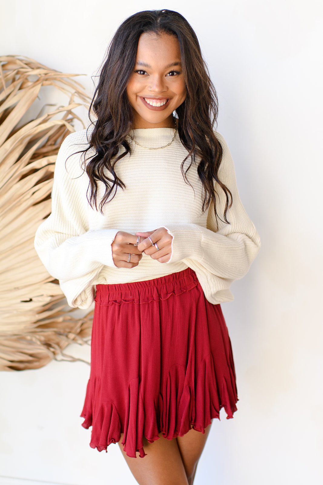 mode, fashion forward mini skirt