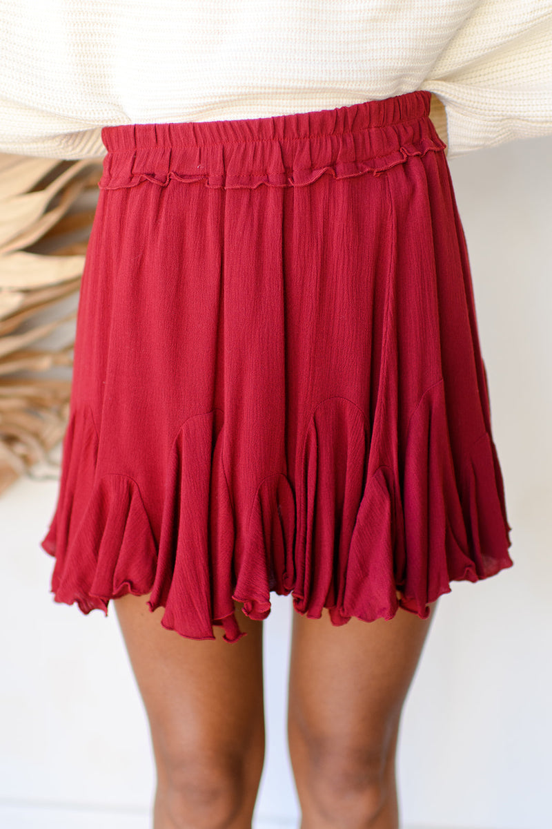 fashion forward mini skirt