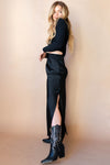 mode, adalee midi skirt