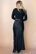mode, adalee midi skirt