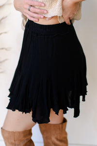 mode, fashion forward mini skirt