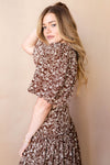 mode, rylee cut out midi dress