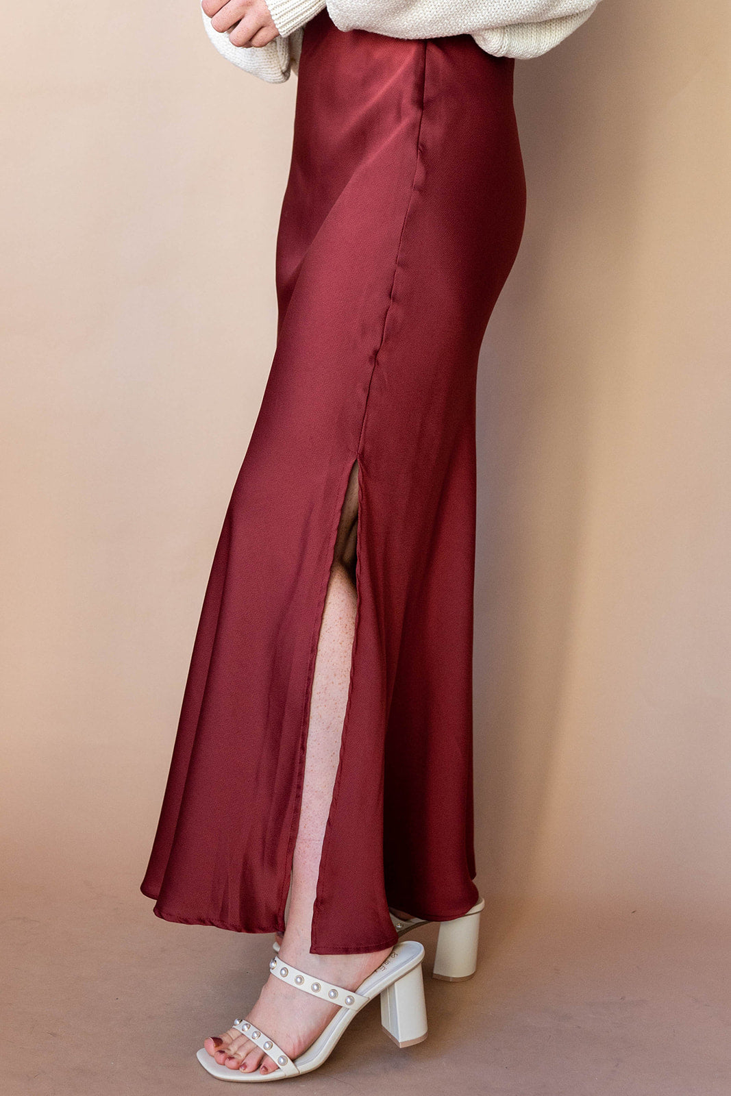 mode, adalee midi skirt