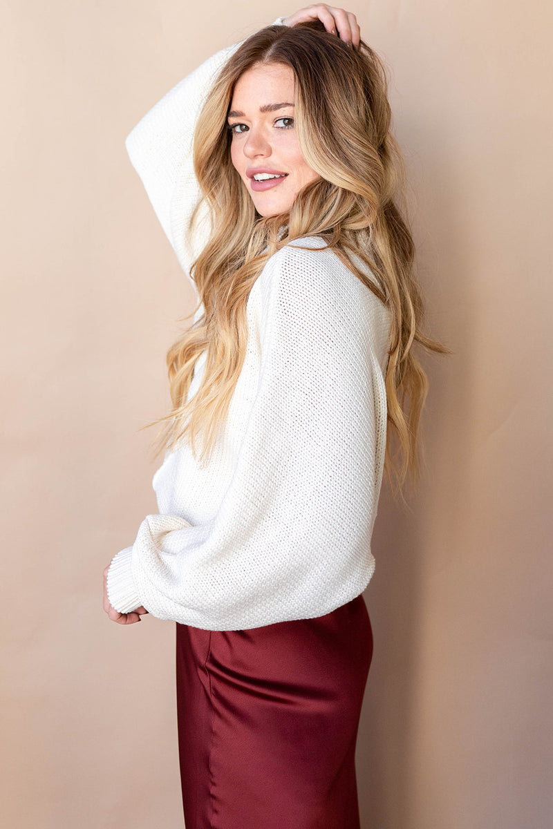 pearl pullover sweater
