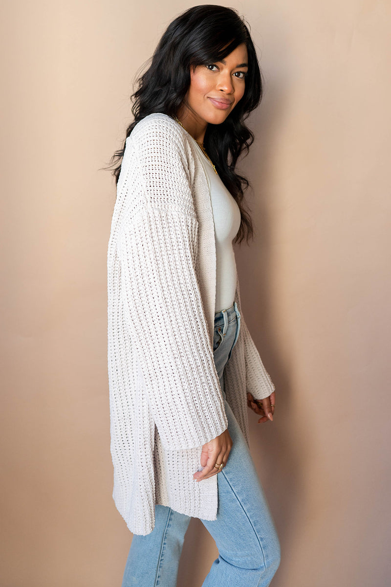 mode, zuri oversized cardigan