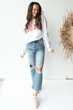 mode, xoxo sweatshirt